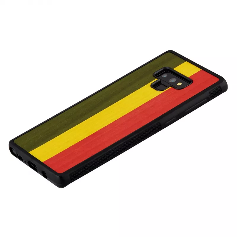 Smartphone-Hülle man and wood für Samsung Galaxy Note 9 — Reggae Schwarz Schutzhülle