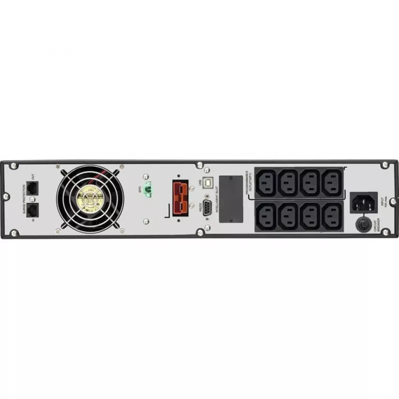 Bluewalker PowerWalker VFI 1000RM LCD - USV - 800 Watt - 1000 VA 7 Ah - RS-232, USB - 8 Ausgangssteckdosen - 2U - 48,3 cm (19) (10120144)