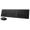 Kabellose Maus RAPOO 8020M Schwarz — 2,4 GHz optisch, kompaktes tragbares Design