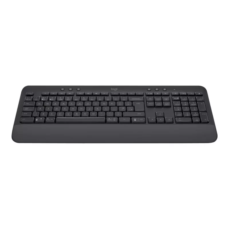 Logitech Signature K650 - Tastatur - Kabellos - Bluetooth 5.1 - QWERTZ - Schwedisch - Graphit