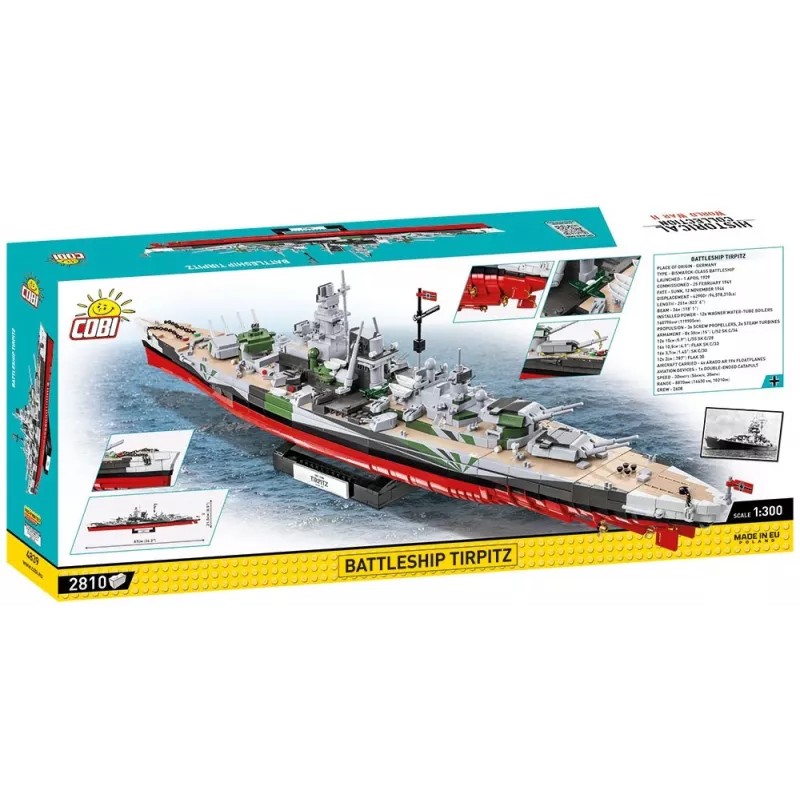 Marineschiffmodell COBI COBI-4839 Bausatz 1:300 Länge 870 mm Höhe 215 mm