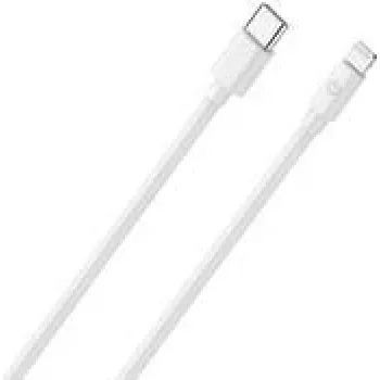 RealPower Mobiltelefonkabel 2m USB C Lightning Weiß 385242
