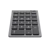 Numerischer Tastenblock TRUST Xalas 22 Tasten RF Wireless Scherenschalter für Laptop/PC, Silber, 94 g