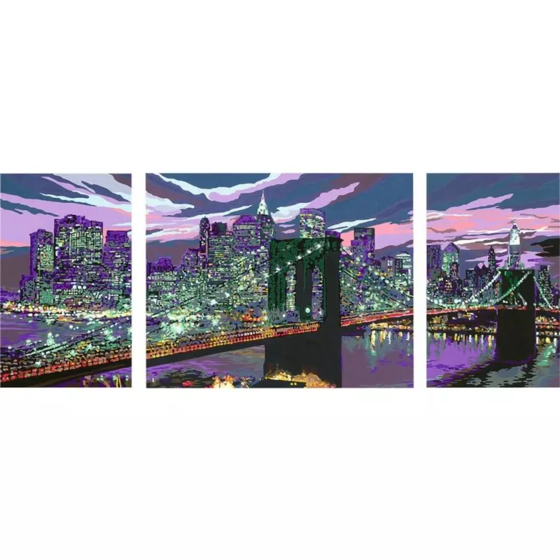 Malen nach Zahlen - Creart neu York Skyline