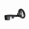CANYON Magnetische Reisehalterung OnGrip 11 — magnetische Clip-Halterung, Schwarz, kompakte Reise-Handyhalterung