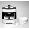 Elektrischer Schnellkochtopf Rommelsbacher MD 1000 – 4 l, 1000 W, 14 Programme, weiß/schwarz