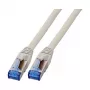EFB-Elektronik RJ45 Patchkabel Cat.6A S/FTP TPECat.7 Rohkabel superflex Grau 25m Hersteller: EFB Elektronik (K5525FGR.25)