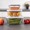 Rommelsbacher Vakuumierer Glasbehälter-Set VCG 1, 3-teilig (350 ml, 670 ml, 1100 ml), transparent