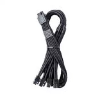 CableMod C-Series Pro ModMesh 16‑Pin auf 4×8‑Pin gesleevtes Stromkabel für Corsair Type 4 & 3 Netzteile, 60 cm, schwarz