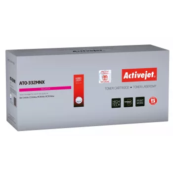 Activejet ATO-332MNX Toner (Ersatz für OKI 46508710; Supreme; 3000 Seiten; Magenta)