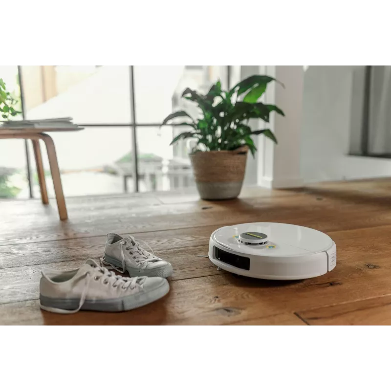 Beutelloser Saugroboter Kärcher RCV 5 – LiDAR-Navigation, 120 Min. Laufzeit, 5000 Pa, 0,33 l Staubbehälter, Nasswischen, 5200 mAh Akku