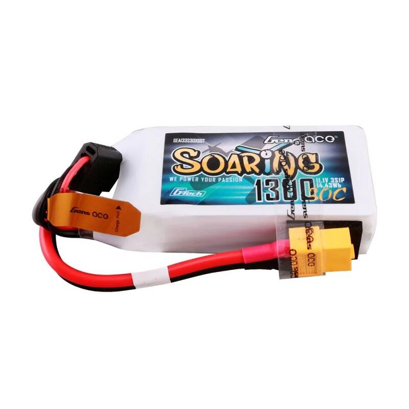 Gens ace G-Tech Soaring 1300mAh 11.1V 30C 3S1P Lipo Akku