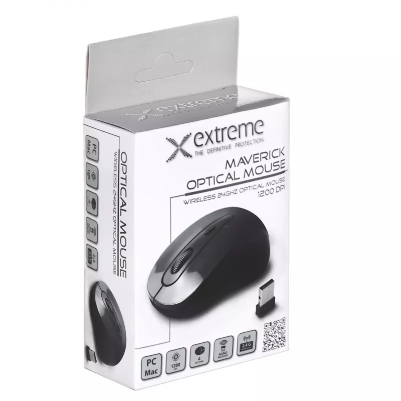 Extreme XM104K Maus USB Typ-A Optisch 1000 DPI Rechtshändig