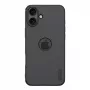 Schutzhülle Nillkin für iPhone 16 Plus Super Frosted Pro — schwarz, schlanke Hartschale