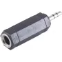 Kabeladapter ShiverPeaks BS57050 3,5 mm auf 6,3 mm Schwarz