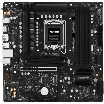 Mainboard ASRock B860M Pro-A micro ATX — Intel B860, LGA 1851, DDR5, 4 DIMM, bis zu 256 GB, 2.5Gb Ethernet