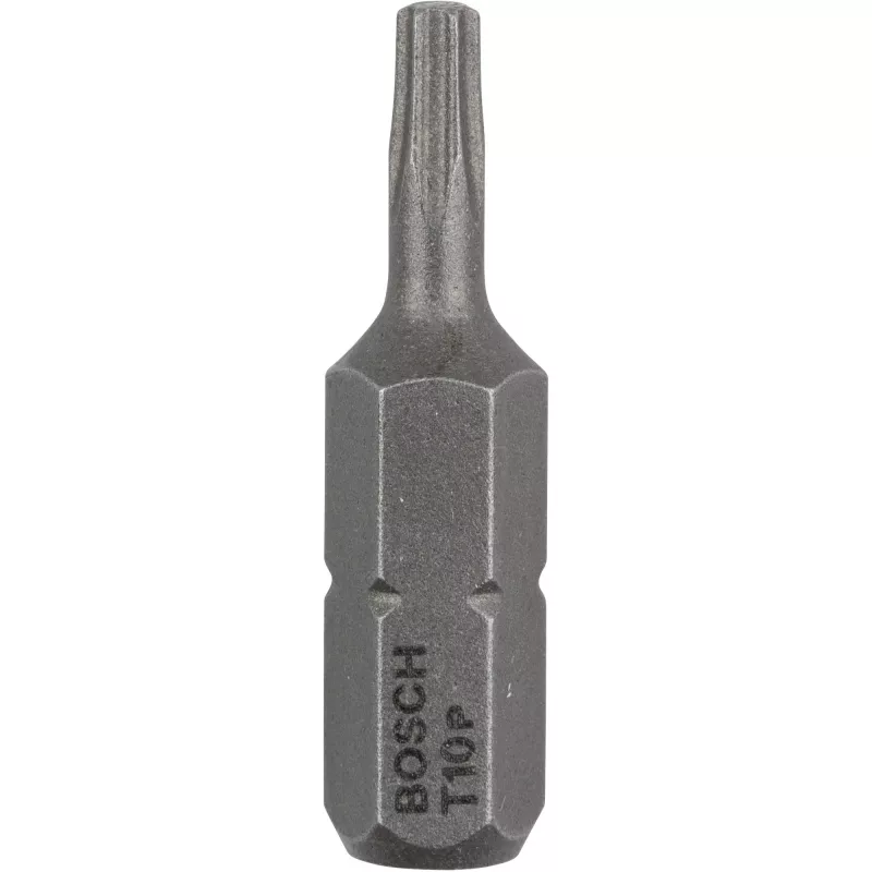 Bosch Schrauberbit extrahart, 3 Stk., Torx, T10, Stahl, T10, 25 mm