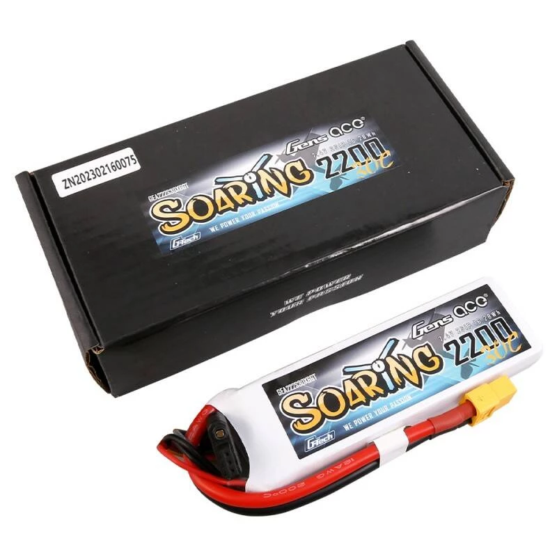 Gens Ace G-Tech Soaring 2200mAh 7.4V 30C 2S1P XT60 Akku