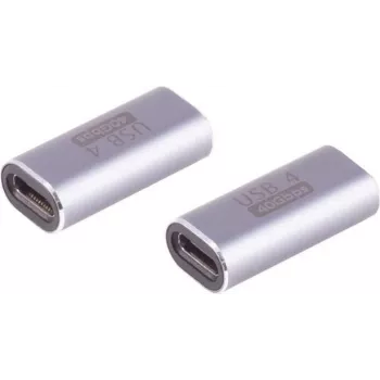 USB-C-Stecker ShiverPeaks 14-05038 40 Gbit/s Metall, Hochgeschwindigkeits-Datenübertragung