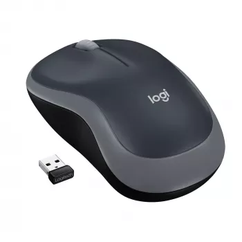 Logitech M185 Kabellose Optische Maus Beidhändig Grau 910-002238