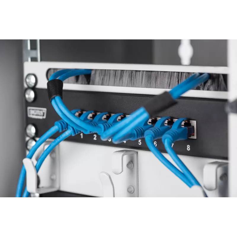 Kabelmanagement Digitus DN-10 ORG-1/2U