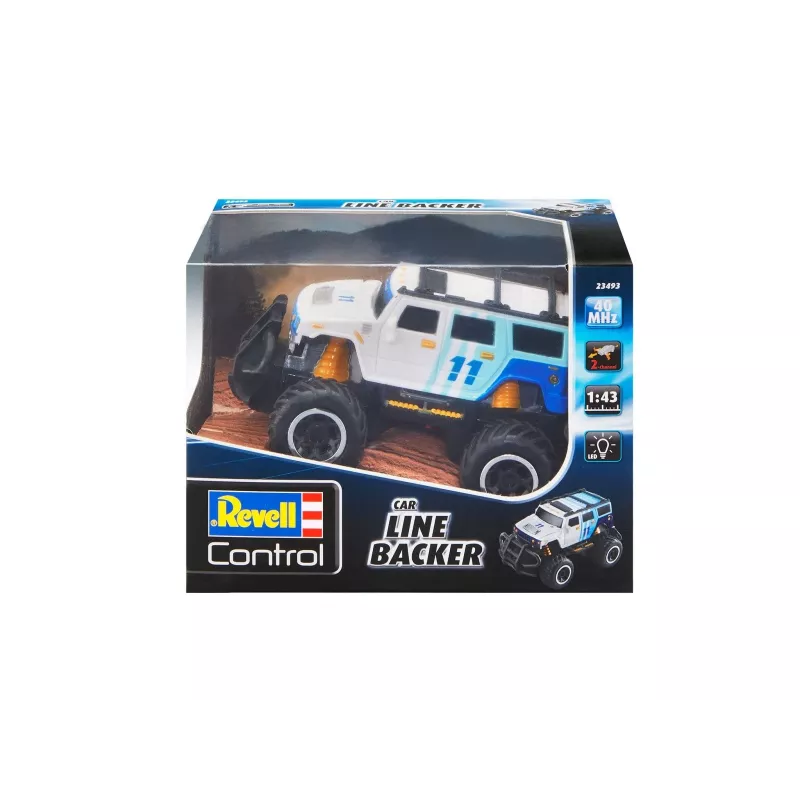 Car Revell Line Backer von REVELL — empfohlen ab 6 Jahren, Farben: schwarz, blau, weiß