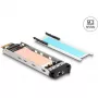 Wechselrahmen Einschub 1 x M.2 NVMe SSD für Wechselrahmen 47028 / 47042 / 47070 / 47072 / 47111 / 47117 / 47126 / 47129