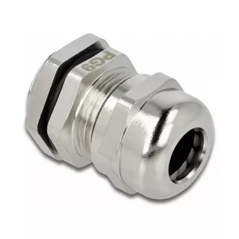 Kabelverschraubung DeLOCK 60276 Silber Messing 1 Stk.