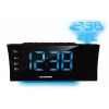 Blaupunkt CRP81USB Radiowecker mit Projektion und USB-Ladefunktion, Schwarz