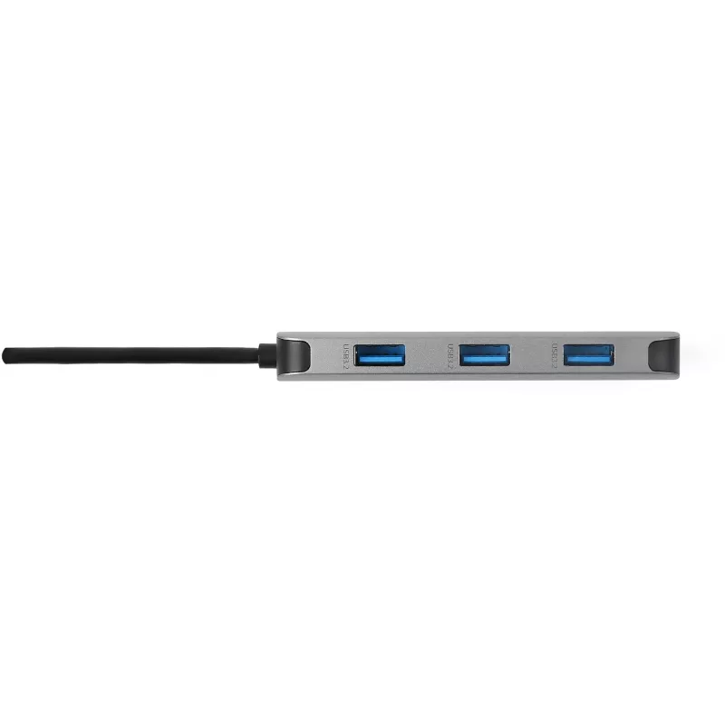 7-in-1 USB-C Dongle Acer — USB 3.2 Gen 1 Typ-C, 3x USB-A, HDMI, SD/MicroSD, 100W PD, Silber