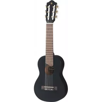 Akustische Guitalele YAMAHA GL1BL — 6-saitig, klassisch, Fichtendecke, Palisandergriffbrett, schwarz, mittlere Nylonsaiten