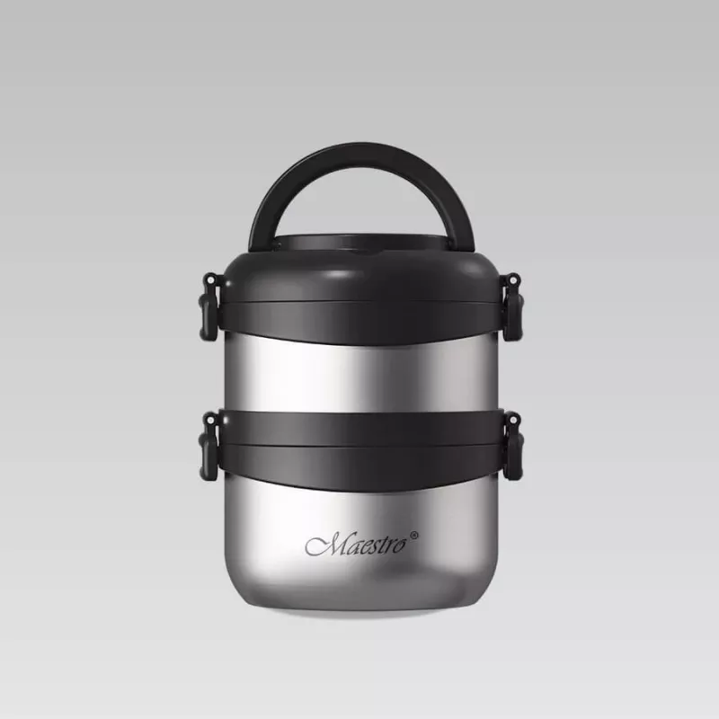 Maestro MR-1635-150 Thermoskanne schwarz, Stahl