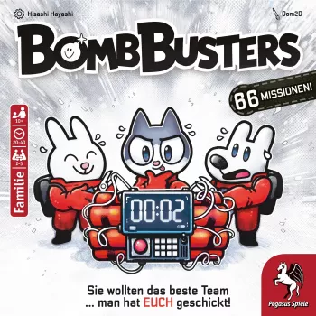 Pegasus Spiele Pegasus Bomb Busters (Spiel des Jahres 2025) – Familienspiel