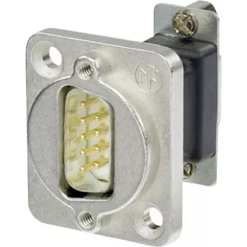 Neutrik NADB9MF Kabel-Interface-Adapter D-SUB Schwarz - Silber (NADB9MF)