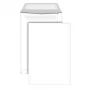 Dokumentenhülle MAILmedia VSD-TASCHE B5 Weiß 90g – Papier-Dokumentenhülle für B5-Blätter