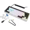Sharkoon SKILLER SGK50 S3 Tastatur Gaming USB QWERTY Portugiesisch Weiß