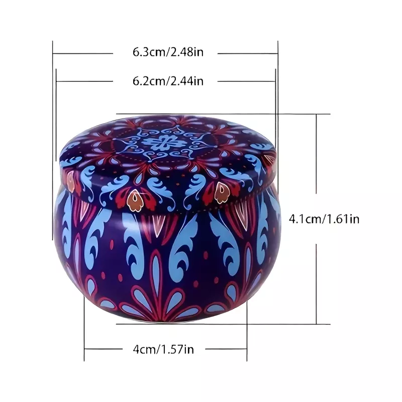 Set aus 4 Sojakerzen Extralink Home, Duftkerzen als Dekoration für Geschenke + Box
