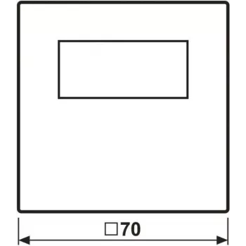 Jung HOME BTLS1791SW Raumthermostat-Display 1 (BTLS1791SW)