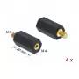 Montageset DeLOCK 60242 Schwarz Kunststoff