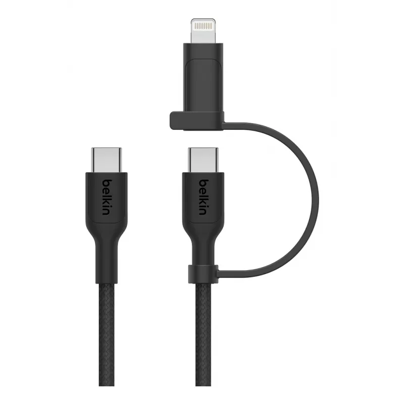 USB-Kabel Belkin BoostCharge Pro 1,5 m USB-C USB-C/Lightning Schwarz