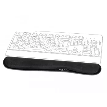 Handgelenkauflage DeLOCK 12558 Schwarz