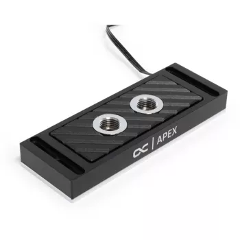 Wasserkühler Alphacool 14000 Aluminium Nickel Kunststoff Schwarz 45mm 127.5mm 17.3mm