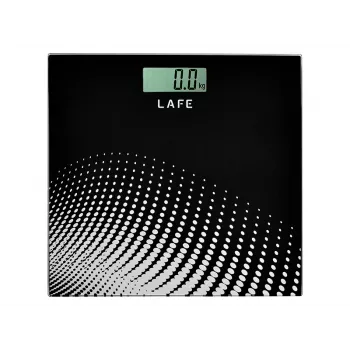 Lafe 44591 Elektronische Personenwaage FitScale Schwarz