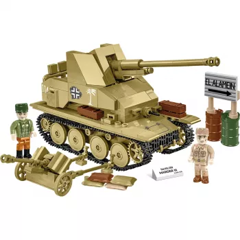 Konstruktionsset Cobi Blocks Marder III – 486 Teile, militärisches Fahrzeugmodell