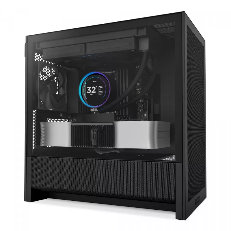 NZXT H3 Flow Micro ATX Airflow Gehäuse - Schwarz