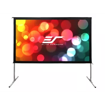 Elite Screens | Yard Master 2 Mobile Outdoor Leinwand WV-Dual | OMS100H2-DUAL | Diagonale 100 Zoll | 16:9 | Sichtbare Bildbreite (B) 222 cm