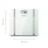 Ecomed BS-70E Rechteckig Weiß Elektronische Personenwaage