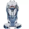Baby-Trage-Rucksack DEUTER Kid Comfort Active — blau, Polyamid, bis 22 kg, Sonnenverdeck, Fußstütze, VariQuick, Lite Air