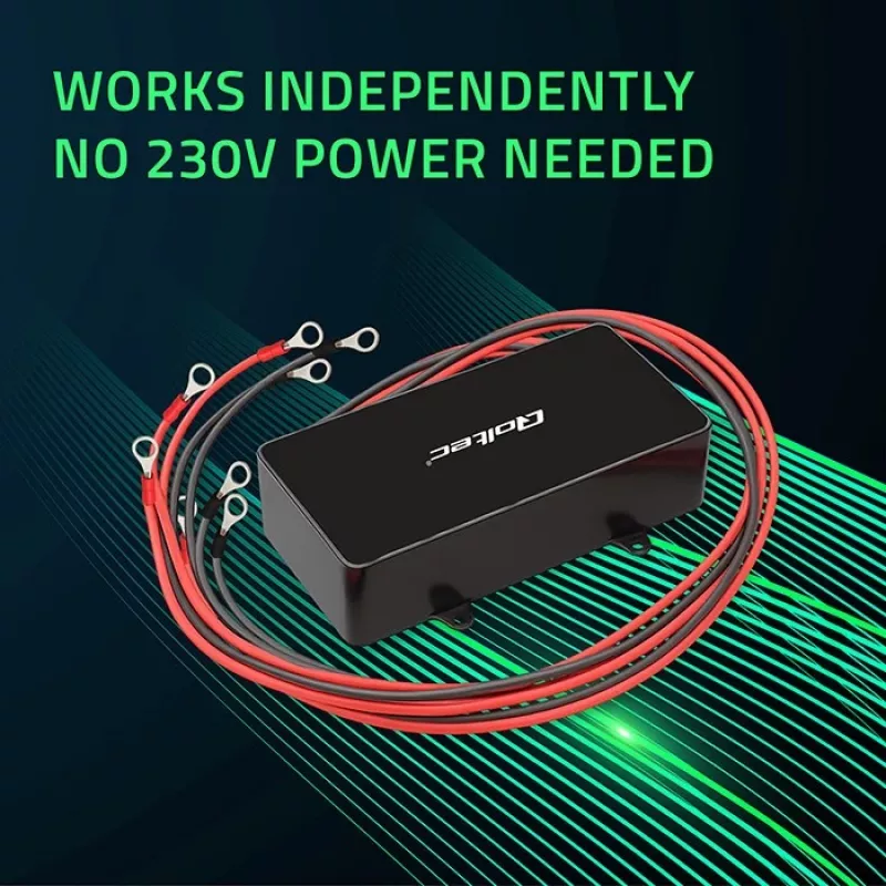 Spannungsausgleicher QOLTEC 51098 für 48V-Systeme — 4×12V Batterieausgleicher