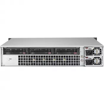 Super Micro Supermicro SC823M TQC-R802LPB - Rack - Rack-montierbar - 2U - Verbessertes, erweitertes ATX - SATA/SAS - Hot-Swap 800 Watt - Schwarz (CSE-823MTQC-R802LPB)